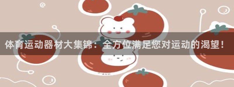 米兰体育官网下载平台是正规平台吗：体育运动器材大集锦